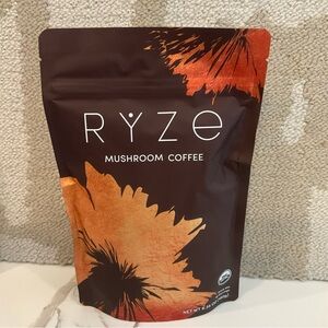 Mushroom Coffee in Brown and Orange